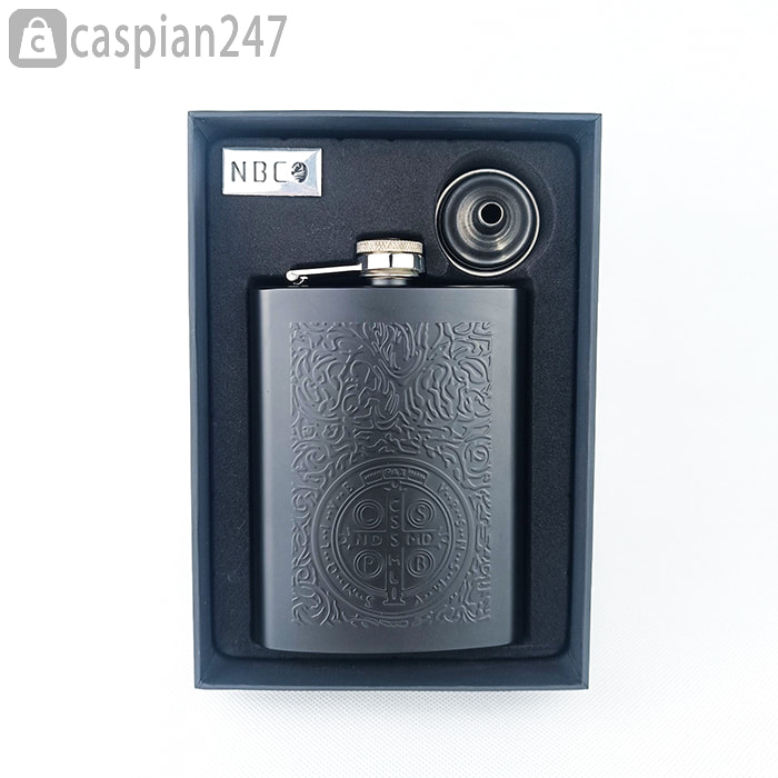 هیپ فلاسک (قمقمه جیبی) تکی کنستانتین مشکی