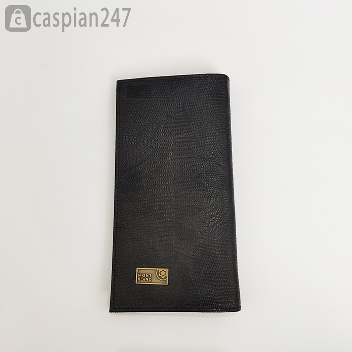 کیف پول چرم طرح مونت بلانک