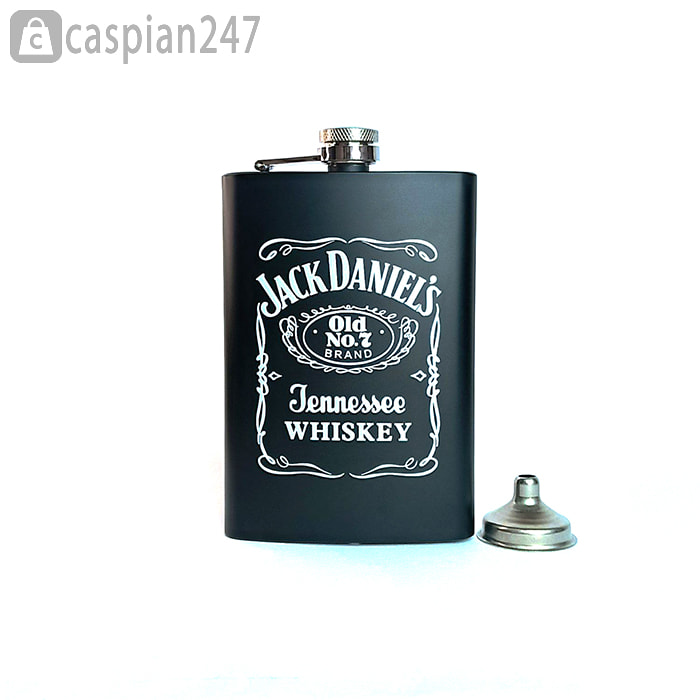 هیپ فلاسک (قمقمه جیبی) تکی جک دنیلز مشکی