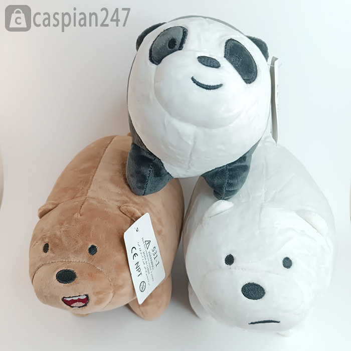 عروسک طرح سه خرس کله فندقی