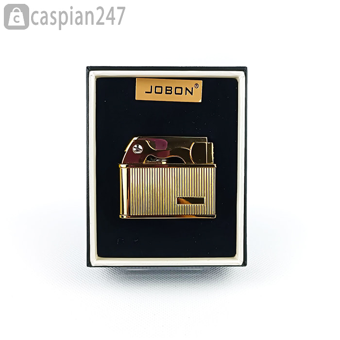 فندک اورجینال بنزینی جوبون طرح کلکسیونی طلایی