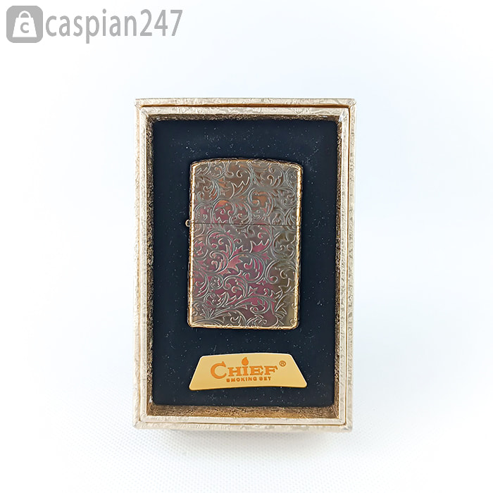 فندک اورجینال بنزینی چیف طرح کتیبه